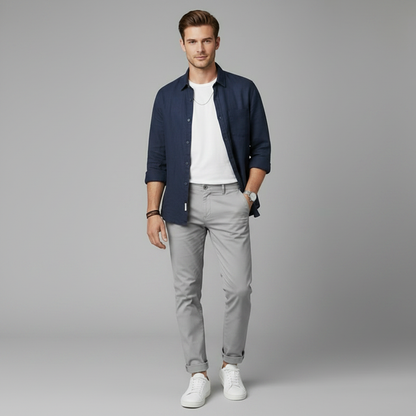 Albert Slim Fit Chino Bukser | Herre Bukser til Sommer