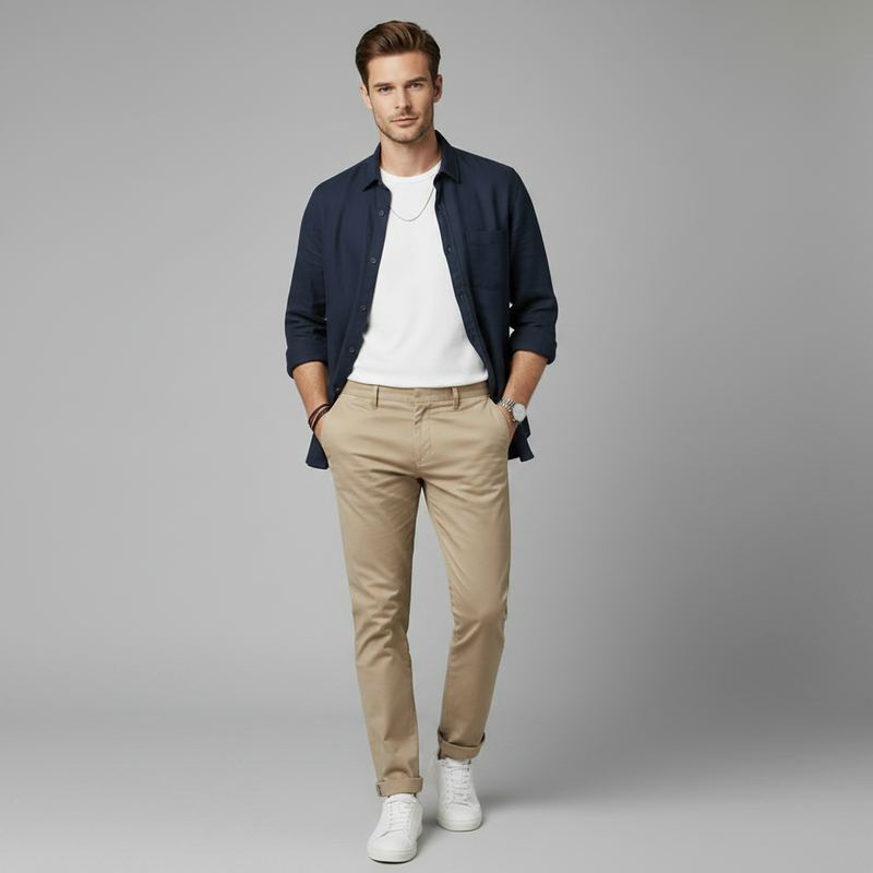 Albert Slim Fit Chino Bukser | Herre Bukser til Sommer