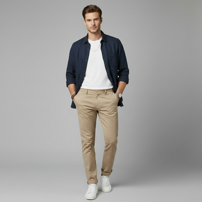 Albert Slim Fit Chino Bukser | Herre Bukser til Sommer