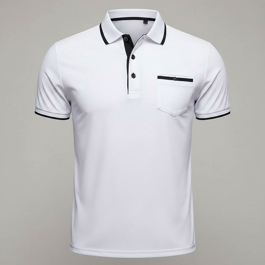 Elegant Poloshirt Til Mænd | Klassisk Herretøj