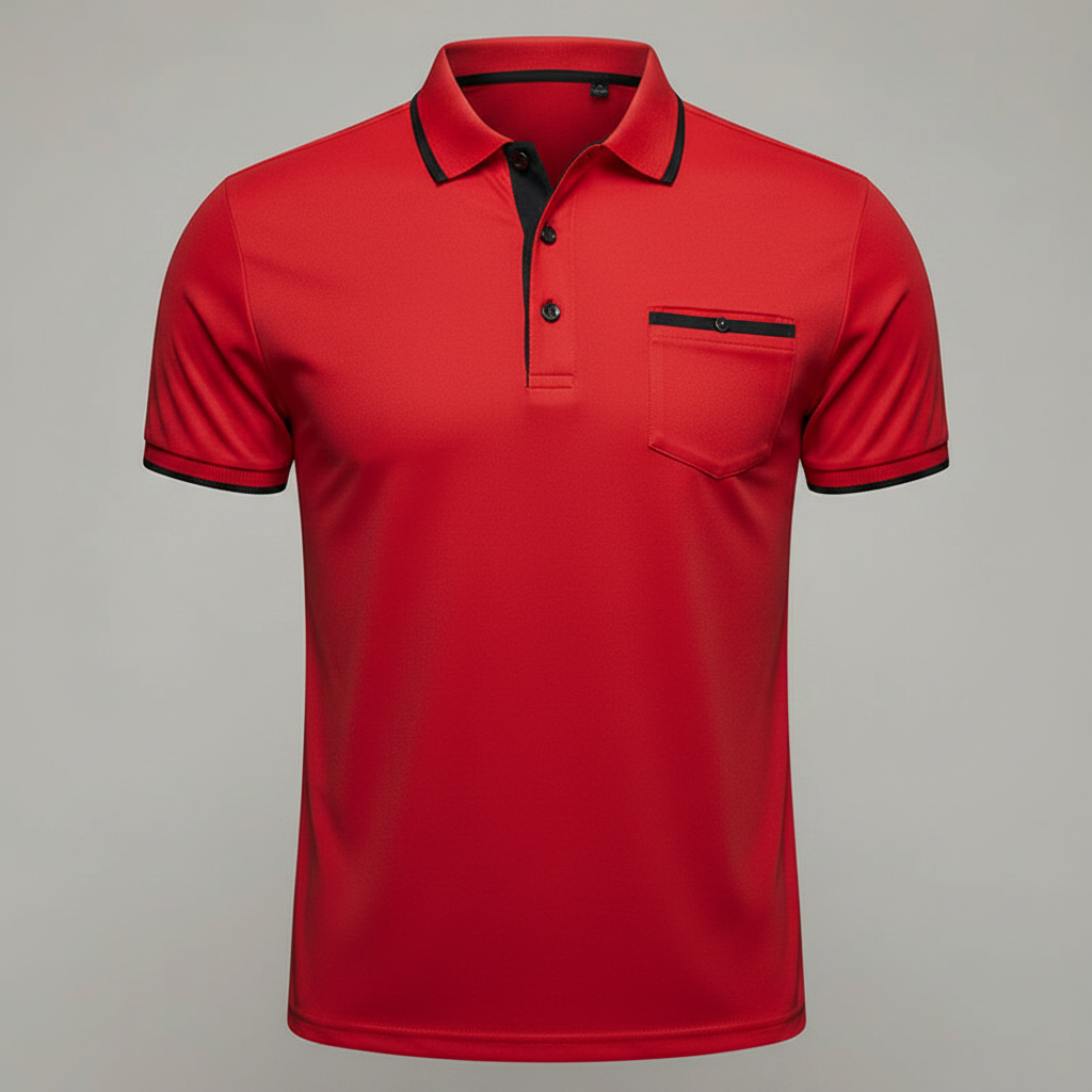 Elegant Poloshirt Til Mænd | Klassisk Herretøj