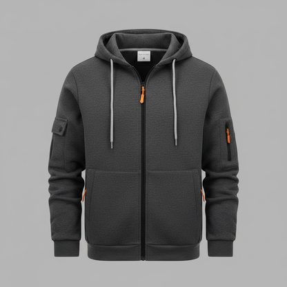 Hættetrøje med Lynlås | Hoodies til Mænd