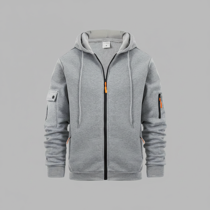 Hættetrøje med Lynlås | Hoodies til Mænd