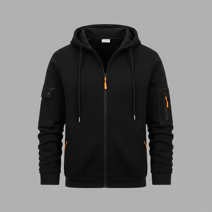 Hættetrøje med Lynlås | Hoodies til Mænd
