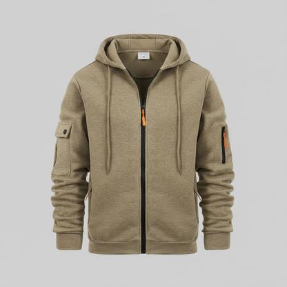 Hættetrøje med Lynlås | Hoodies til Mænd
