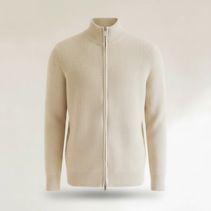 Slim Fit Cardigan | Cardigan Til Mænd Med Lynlås